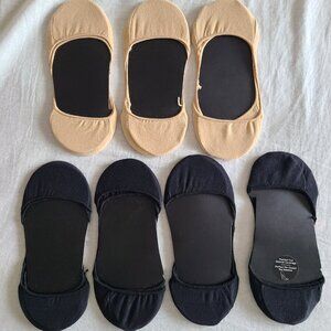 MeMoi Stiletto Women's No Show Liners 7 Pack